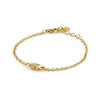 Bracciale Morellato Torchon – Dorato con Nodo e Cristalli (SAWZ07)