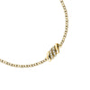Bracciale Morellato Torchon – Dorato con Nodo e Cristalli (SAWZ07)