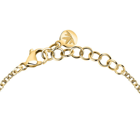 Bracciale Morellato Torchon – Dorato con Nodo e Cristalli (SAWZ07)