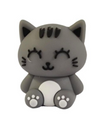 Itotal - Gomma da cancellare 3D Gatto Grigio