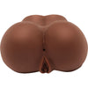 Masturbatore Realistico Vibrante Vagina Ano Hot Honey Rider Brown