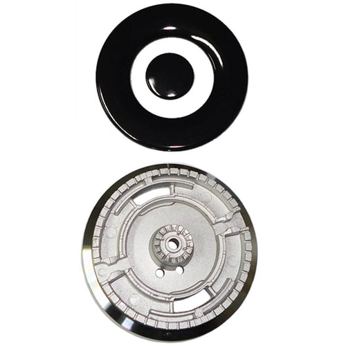 Kit Bruciatore 2 Fori con corona + centrale smaltati lucidi Piano Cottura Bompani BS6201