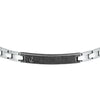 Bracciale Sector Uomo Acciaio Silver con Piastra Smaltata (SZS88)