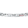 Bracciale Sector Uomo Acciaio Silver con Piastra Smaltata (SZS88)