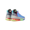 NIKE NBA Scarpa Basket Uomo Lebron Xviii best 10-18 University Blue/metallic Gold da uomo