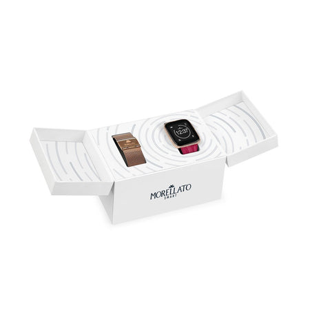 Smartwatch Donna Morellato M01 Rosa con Doppio Cinturino (R0151167521)