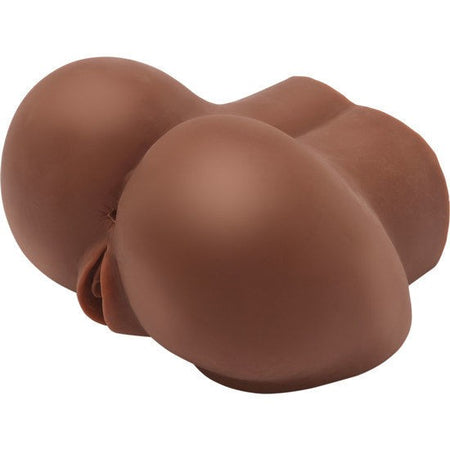 Masturbatore Realistico Vibrante Vagina Ano Hot Honey Rider Brown