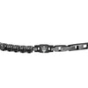 Bracciale Uomo Maserati Tennis Nero con Zirconi (JM222AVC02)