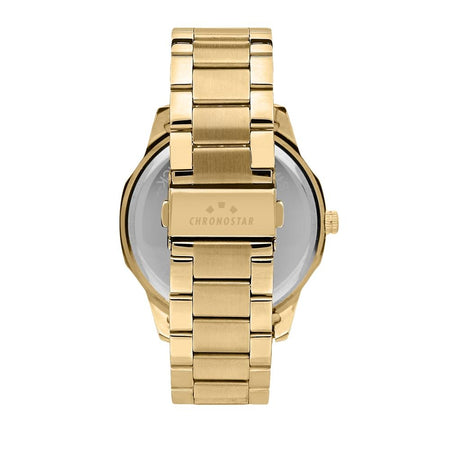 Chronostar Brave – Orologio Uomo Acciaio Oro con Datario (R3753115002)