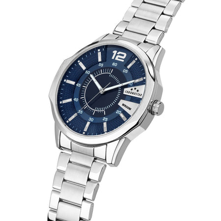 Chronostar Brave – Orologio Uomo Acciaio Silver con Datario (R3753115003)