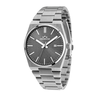 Chronostar Supreme – Orologio Uomo Acciaio Silver Datario (R3753315008)