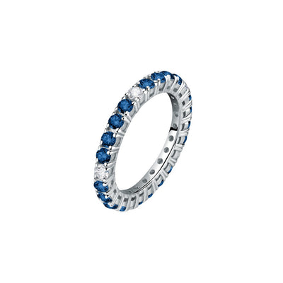 Morellato Tesori – Anello Donna Argento con Zirconi Blu (SAIW170)