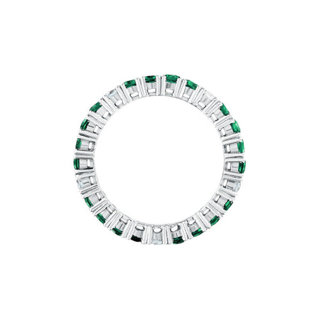 Morellato Tesori – Anello Donna Argento con Zirconi Verdi (SAIW171)