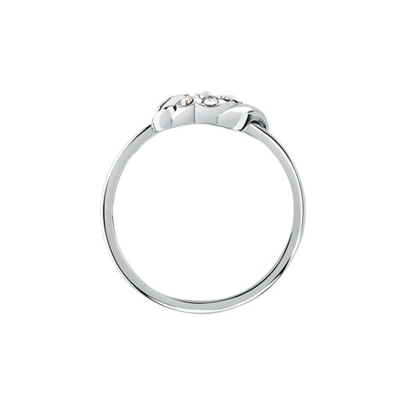 Morellato Torchon – Anello Donna Acciaio con Cristalli (SAWZ14)