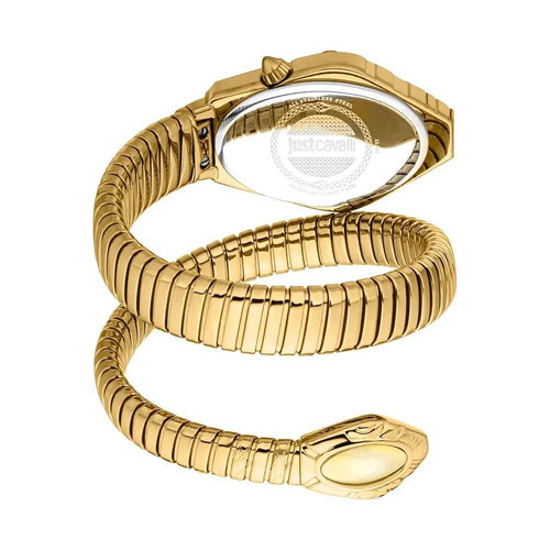 Just Cavalli Snake – Orologio Donna Oro Acciaio Solo Tempo (JC1L357M0025)