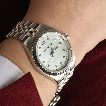 Philip Watch Caribe – Orologio Donna Acciaio e Diamanti (R8253107516)