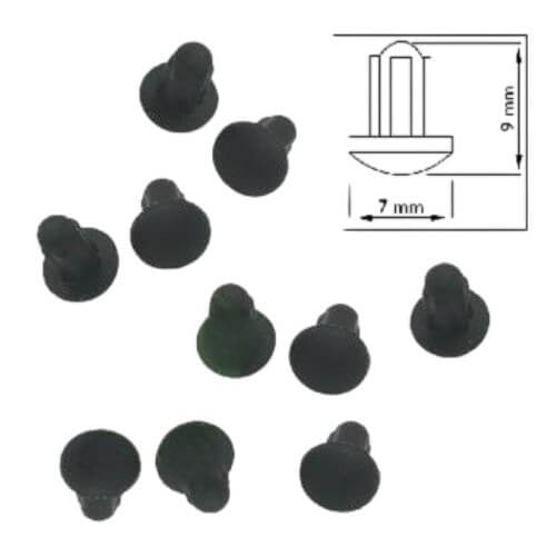 Kit 10pz Gommini per griglie Piano Cottura Ariston P0006