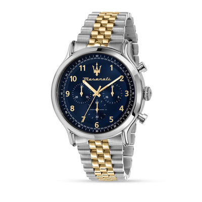 Maserati Epoca – Orologio Uomo Blu Bicolore Cronografo (R8873618030)