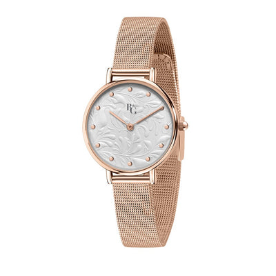 B&G Preppy – Orologio Donna Oro Rosa con Cinturino Mesh (R3853252538)