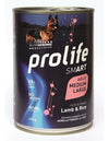 Prolife Smart mangime umido Cani Adulti Medium&Large agnello e riso