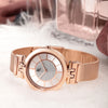B&G Soiree – Orologio Donna Oro Rosa con Cinturino Maglia (R3853294501)