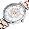 B&G Belle – Orologio Donna Silver Oro Rosa con Fiori (R3853302506)