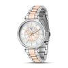 B&G Belle – Orologio Donna Silver Oro Rosa con Fiori (R3853302506)
