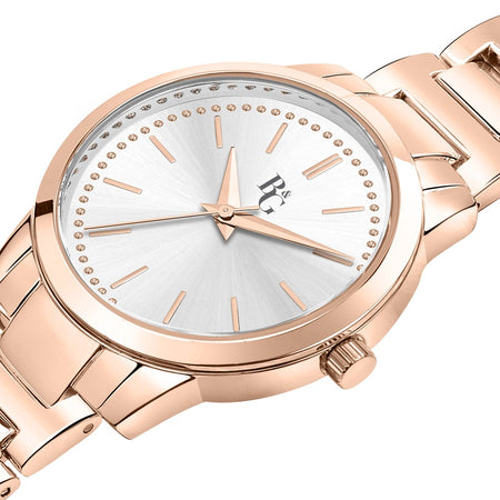 B&G Crystal – Orologio Donna Oro Rosa con Cristalli (R3853303501)