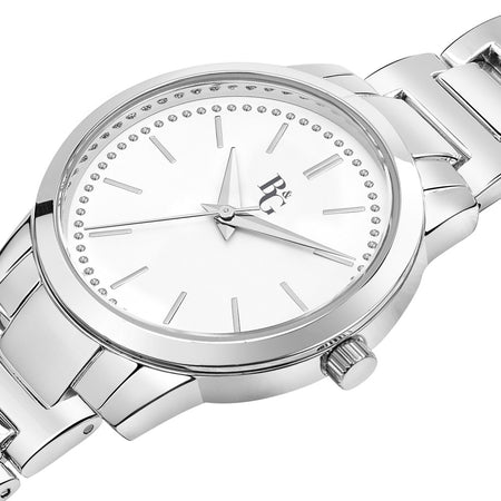 B&G Crystal – Orologio Donna Argento Minimal Chic (R3853303503)