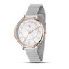 B&G Soleil – Orologio Donna Silver con Dettagli Rose Gold (R3853310501)