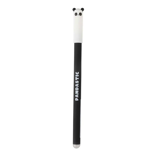 iTotal - Penna Gel Cancellabile Blu con Cappuccio Panda