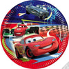 CONFEZIONE 10 PIATTI IN CARTA 23CM TEMA CARS***