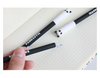 iTotal - Penna Gel Cancellabile Blu con Cappuccio Panda