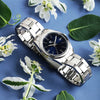 B&G Timeless – Orologio Donna Silver con Quadrante Blu (R3853316505)
