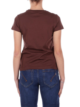 Pinko T-shirt e Polo Marrone da donna