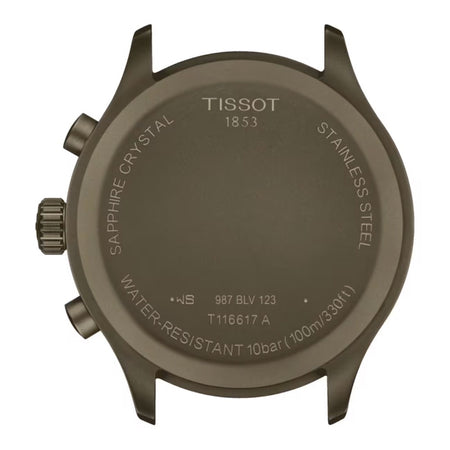 Tissot Chrono XL – Orologio Uomo Marrone con Cinturino in Pelle (T1166173609200)