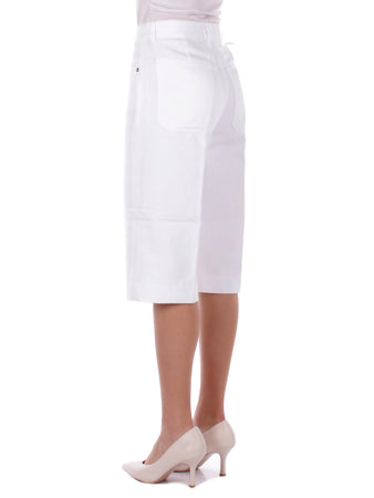 Dondup Pantaloncini Bianco da donna