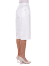 Dondup Pantaloncini Bianco da donna