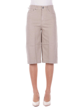 Dondup Pantaloncini Beige da donna