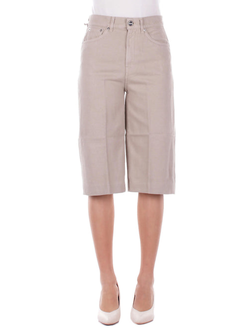 Dondup Pantaloncini Beige da donna