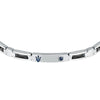Bracciale MASERATI uomo Ceramic acciaio / nero / blu