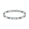 Bracciale MASERATI uomo Ceramic acciaio / nero / blu