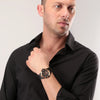 Maserati Potenza – Orologio Uomo Nero Oro Rosa Pelle (R8851108032)