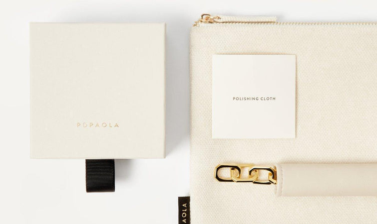 PDPAOLA COLLANA IN ORO LARGE SIGNATURE CHAIN