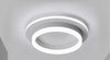 Plafoniera Led 27w Tonda Cerchio Bianco Moderno Lampadario Soffitto Luce Fredda 50490