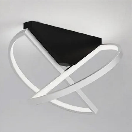 Plafoniera Led 44w Bianco Lampadario Da Soffitto Design Moderno Luce Fredda 50414
