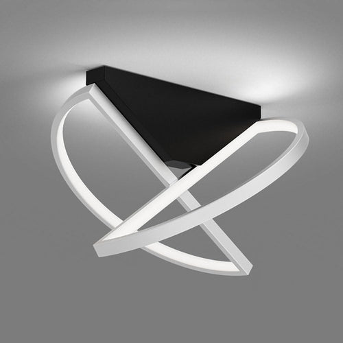 Plafoniera Led 44w Bianco Lampadario Da Soffitto Design Moderno Luce Fredda 50414