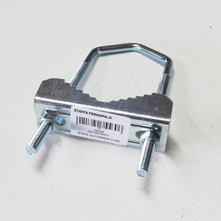 Staffa fermapalo in acciaio zincato