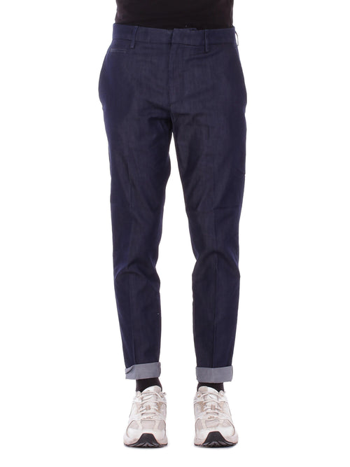 Dondup Pantaloni Blu da uomo