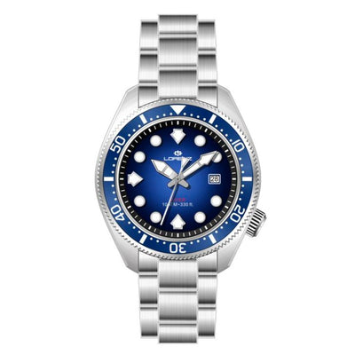 Lorenz Scuba – Orologio Uomo Acciaio Blu con Datario (26169GG)